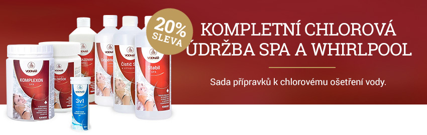 Sada pro chlorovou údržbu SPA